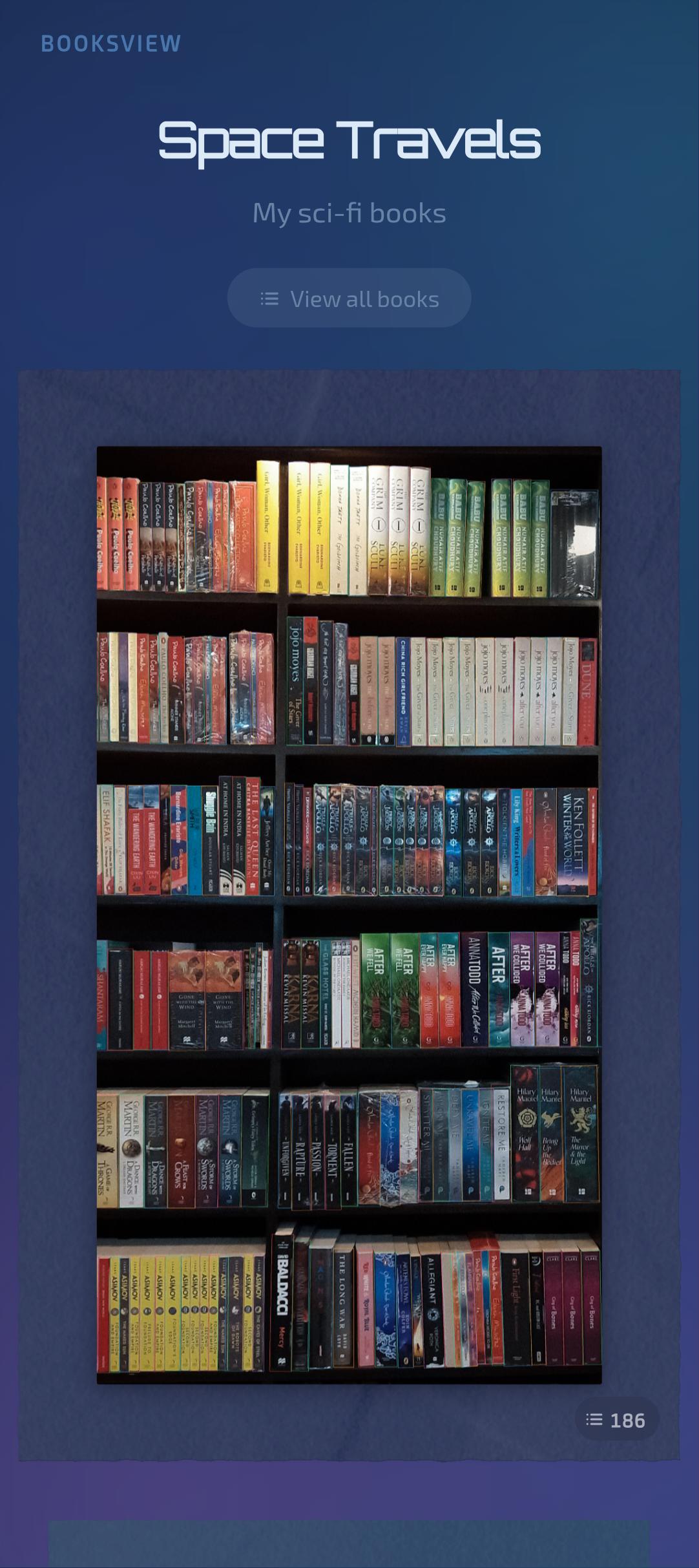 Vetrina pubblica della libreria